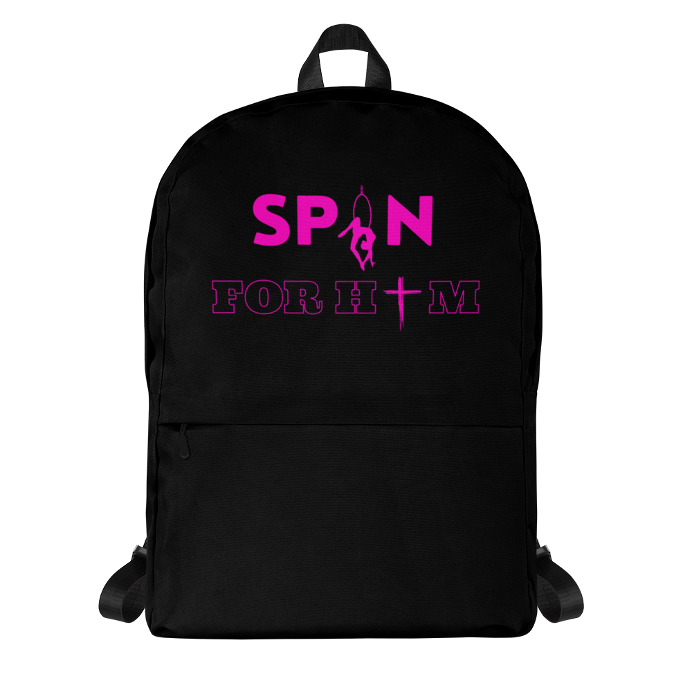 Acro Spin for Him Backpack black