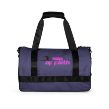 Load image into Gallery viewer, Leap of Faith Corn flower blue gym/dance bag

