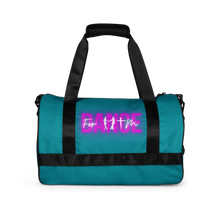 Load image into Gallery viewer, Dance for Him Couples / Salsa dancers Eastern Blue gym/Dance bag
