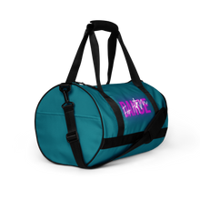 Load image into Gallery viewer, Dance for Him Ballerina Eastern Blue gym/Dance bag
