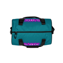 Load image into Gallery viewer, Dance for Him Couples / Salsa dancers Eastern Blue gym/Dance bag

