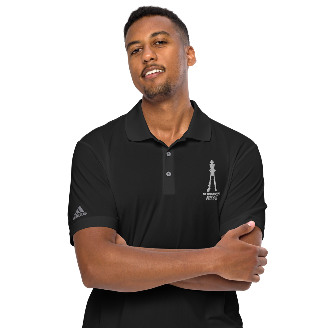 The King has one more move adidas performance polo shirt