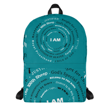 Load image into Gallery viewer, I AM Tri-Color Eastern Blue Backpack
