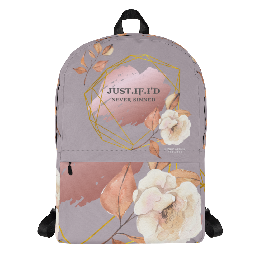 Just.If.I'd Laptop Backpack w/pocket Lily