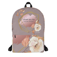 Load image into Gallery viewer, Just.If.I&#39;d Laptop Backpack w/pocket Careys Pink
