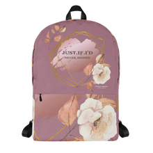Load image into Gallery viewer, Just.If.I&#39;d Laptop Backpack w/pocket Tapestry
