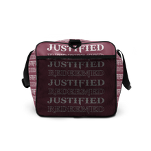 Load image into Gallery viewer, Justified Redeemed Duffle bag Tapestry
