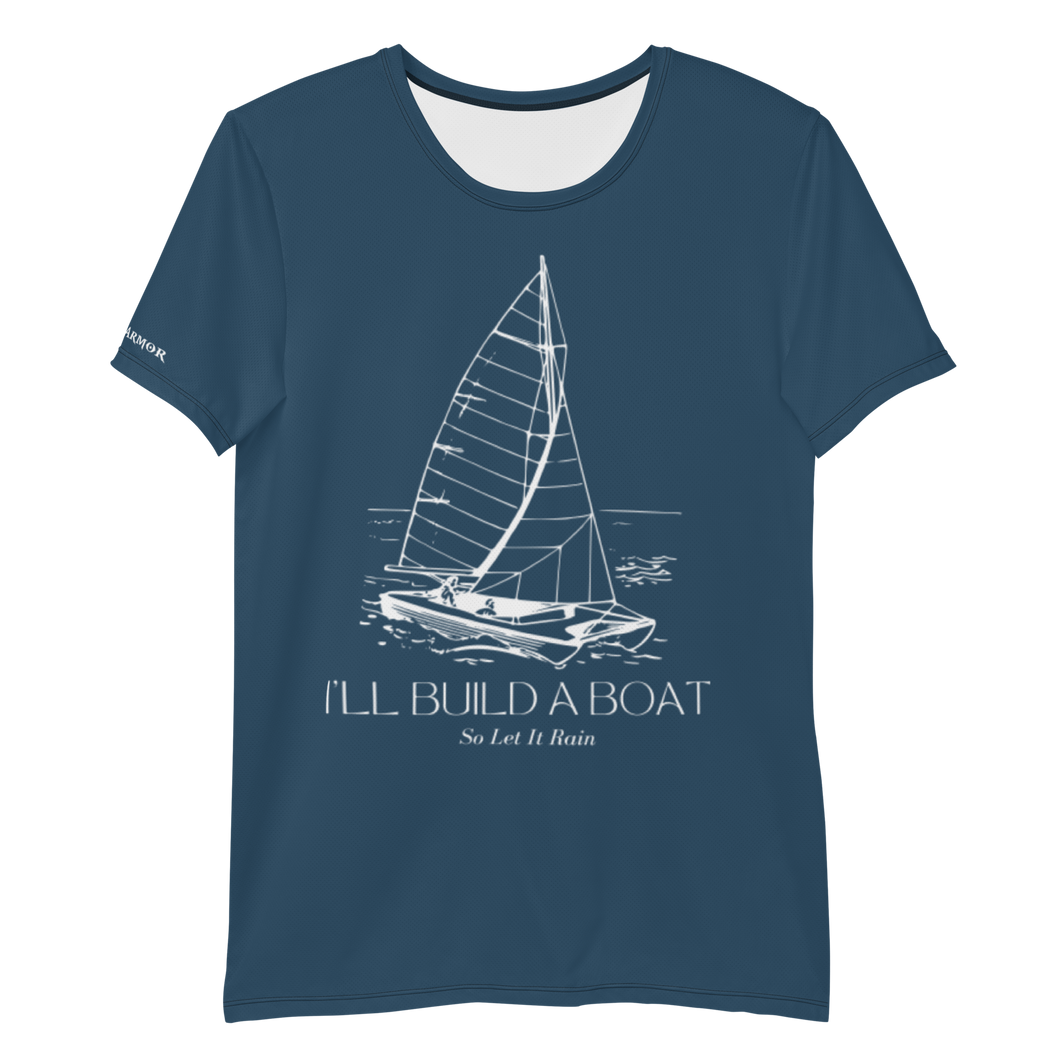 I'll Build A Boat All-Over Print Men's Athletic T-shirt Arapawa