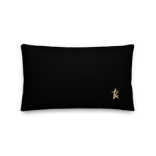 Load image into Gallery viewer, She is more precious than jewels Premium Pillows Black
