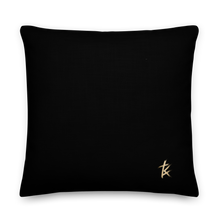 Load image into Gallery viewer, She is more precious than jewels Premium Pillows Black
