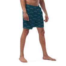 Load image into Gallery viewer, I&#39;ll Build A Boat Boys/Men&#39;s swim trunks Sea Blue
