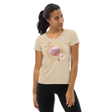 Load image into Gallery viewer, Just.If.I&#39;d Women&#39;s Athletic T-shirt Champagne
