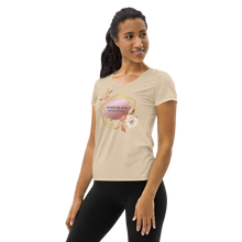 Load image into Gallery viewer, Just.If.I&#39;d Women&#39;s Athletic T-shirt Champagne
