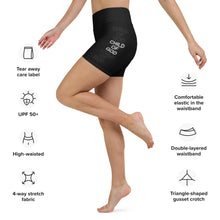 Load image into Gallery viewer, Child of God Yoga Shorts black
