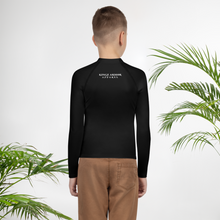 Load image into Gallery viewer, Kingz Armor Black Youth Rash Guard
