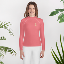 Load image into Gallery viewer, Kingz Armor Rose Youth Rash Guard
