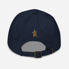 Load image into Gallery viewer, Love Jesus Dad hat Grey/White
