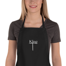 Load image into Gallery viewer, King Unisex Embroidered Apron
