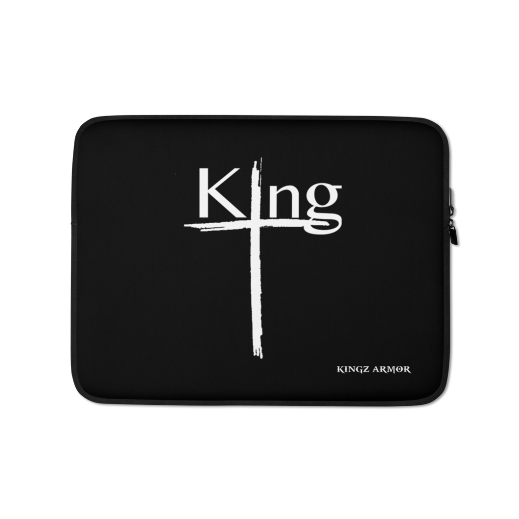 King Laptop Sleeve Black
