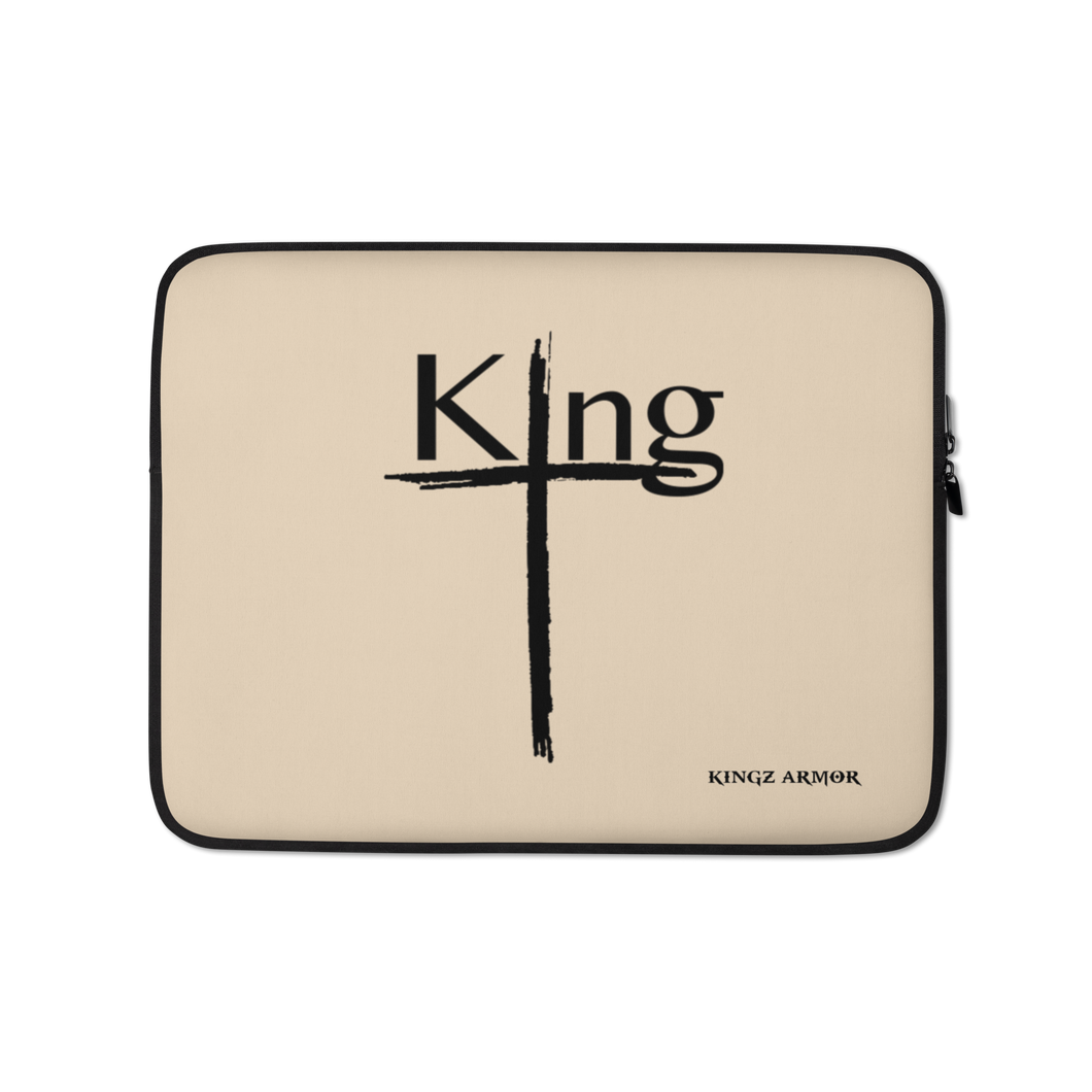 King Laptop Sleeve Champagne
