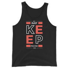 Load image into Gallery viewer, Just Keep Praying Unisex Tank Top
