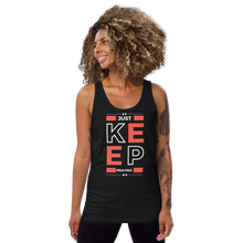Load image into Gallery viewer, Just Keep Praying Unisex Tank Top
