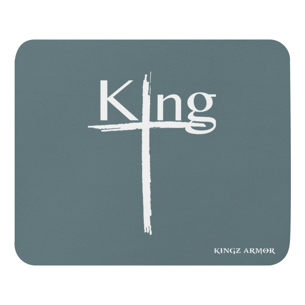 King Mouse pad Steel Blue