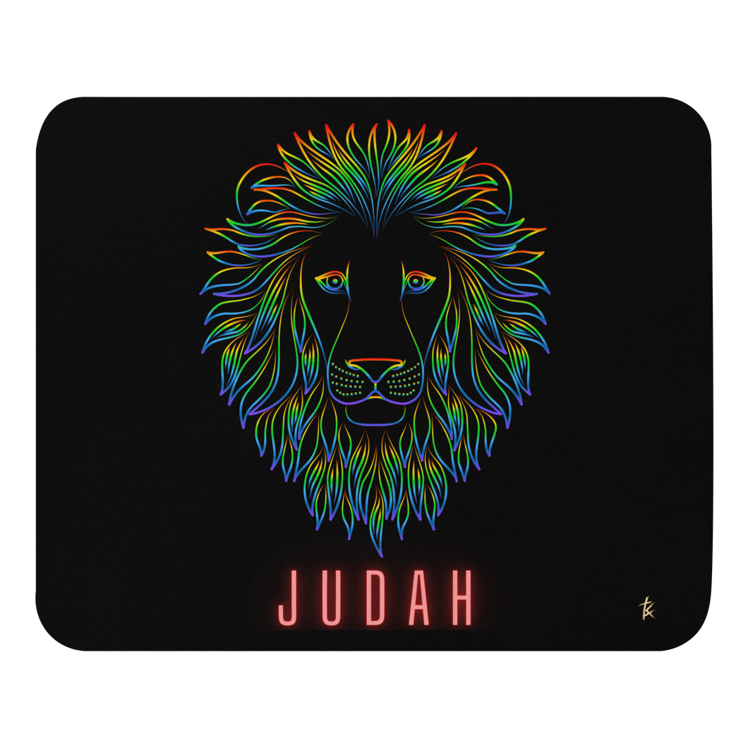Lion of Judah Colorful Mouse pad