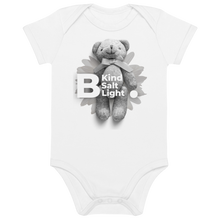 Load image into Gallery viewer, Be Kind Salt Light Organic cotton baby bodysuit
