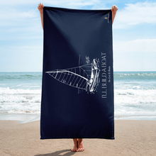 Load image into Gallery viewer, I&#39;ll Build A Boat Towel Horizontal

