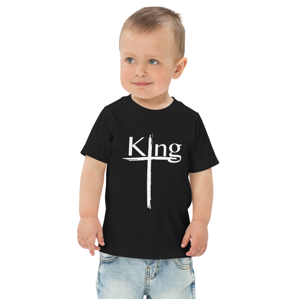 King Toddler jersey t-shirt