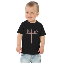 Load image into Gallery viewer, King Toddler jersey t-shirt rose
