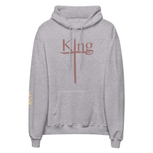 Load image into Gallery viewer, King fleece hoodie rose
