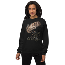 Load image into Gallery viewer, Hallelujah for the other side w/font fleece sweatshirt
