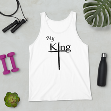 Load image into Gallery viewer, My King Unisex Tank Top

