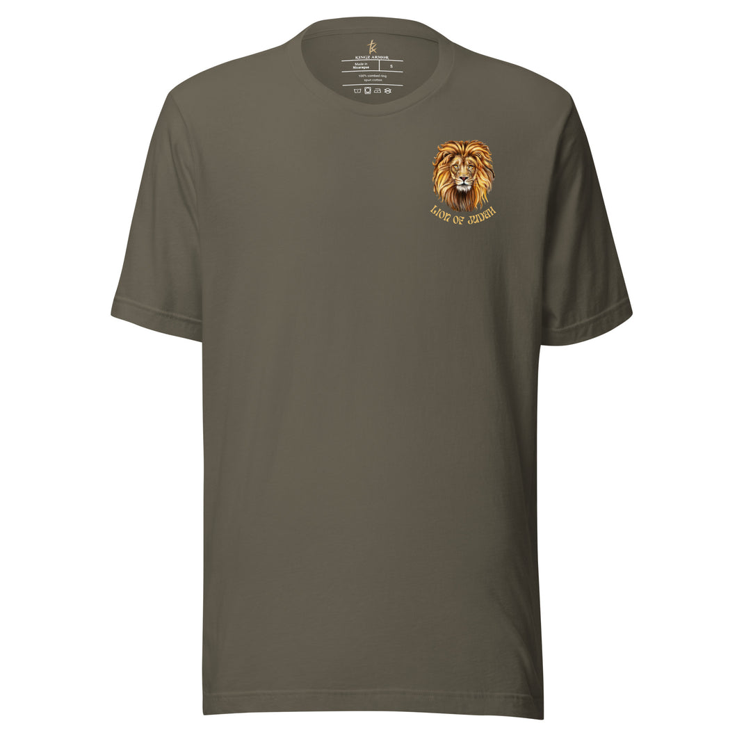 Lion of Judah Orange Unisex t-shirt