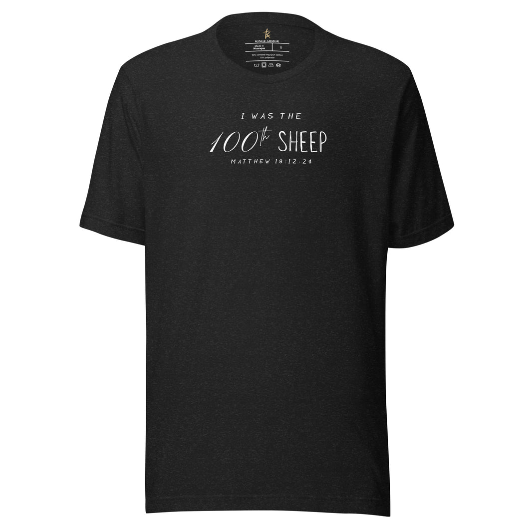 I was the 100th Sheep Unisex t-shirt