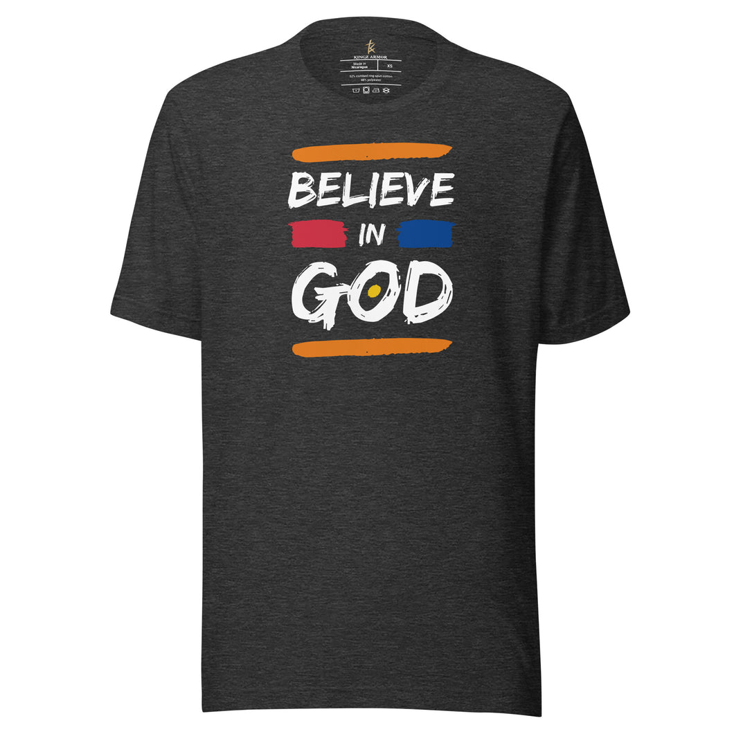 Believe in God Unisex t-shirt