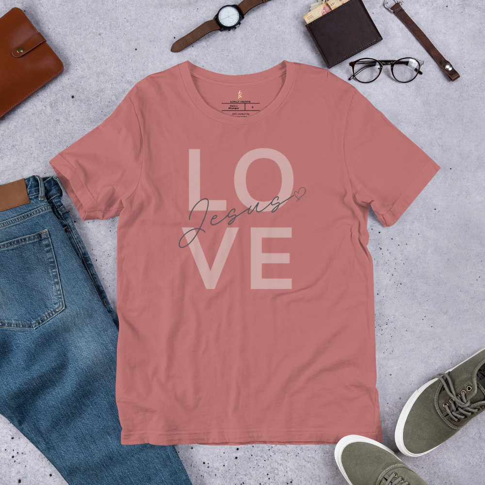 Love Jesus Unisex t-shirt