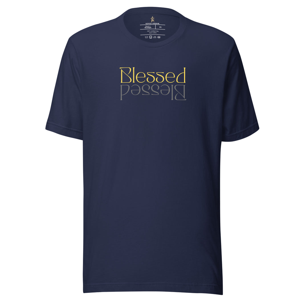 Blessed Reflection Yellow Unisex t-shirt