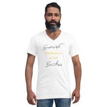 Load image into Gallery viewer, Everything Will Be Alright Unisex Short Sleeve V-Neck T-Shirt
