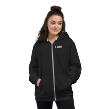 Load image into Gallery viewer, I AM Zipper Hoodie sweater

