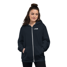 Load image into Gallery viewer, I AM Zipper Hoodie sweater
