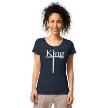 Load image into Gallery viewer, King Women’s basic organic t-shirt
