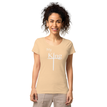 Load image into Gallery viewer, My King Women’s basic organic t-shirt
