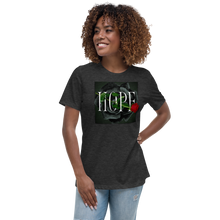 Load image into Gallery viewer, HOPE Rose Women&#39;s Relaxed T-Shirt

