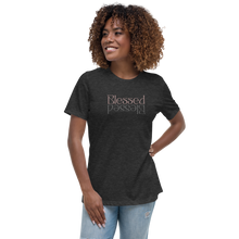 Load image into Gallery viewer, Blessed Reflection Rose Gold Women&#39;s Relaxed T-Shirt
