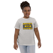 Load image into Gallery viewer, Meekness is not Weakness Youth t-shirt
