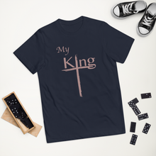 Load image into Gallery viewer, My King Youth jersey t-shirt rose
