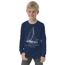 Load image into Gallery viewer, I&#39;ll Build A Boat Youth long sleeve tee
